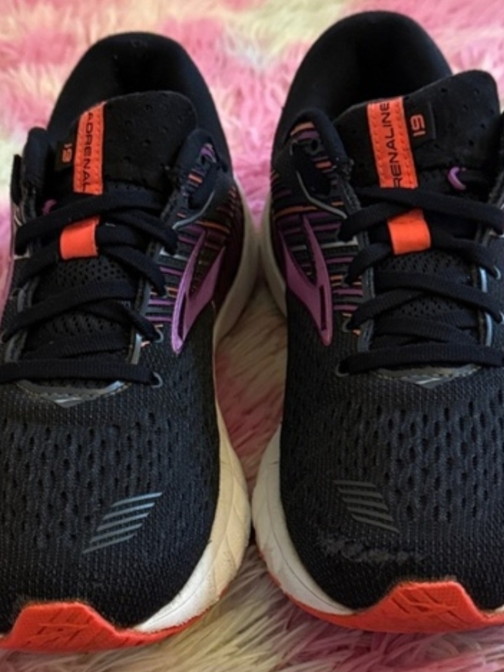 Women’s Black & Purple Running Shoes - Adrenaline